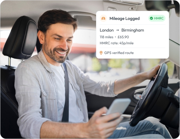 Workmax Expenses - GPS-verified mileage tracking tool