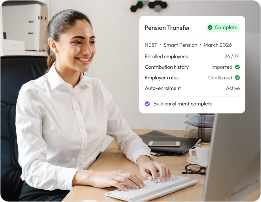 Workmax Pension Management Interface