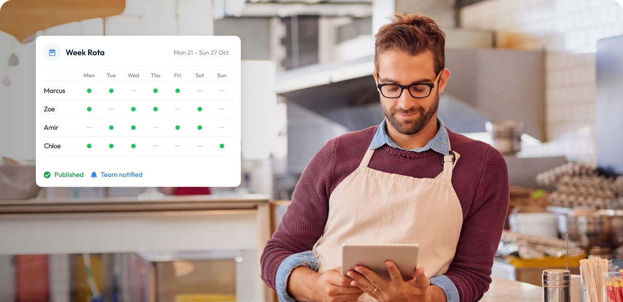 Stop wrestling with rotas every week.