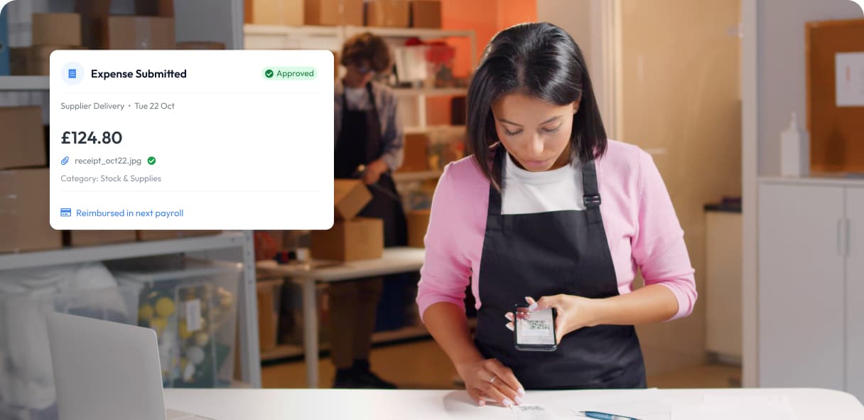 Stop chasing receipts and expense claims.