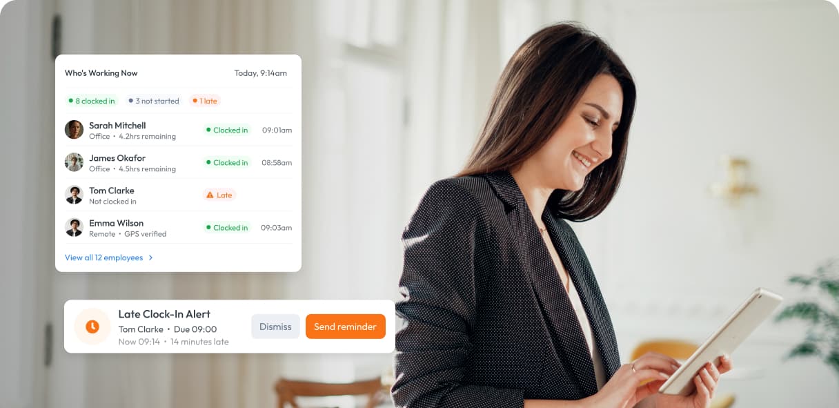 Stop losing money on inaccurate timesheets.