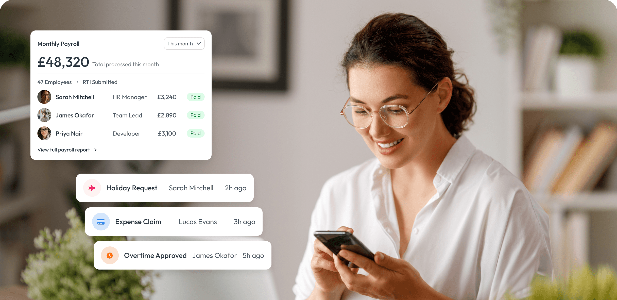 Stop fighting your HR and <br> payroll software.