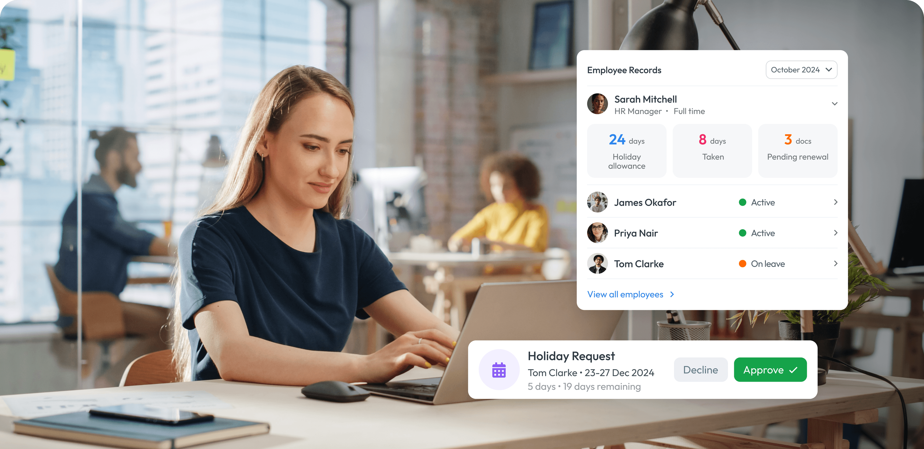 HR management shouldn't drain your time.